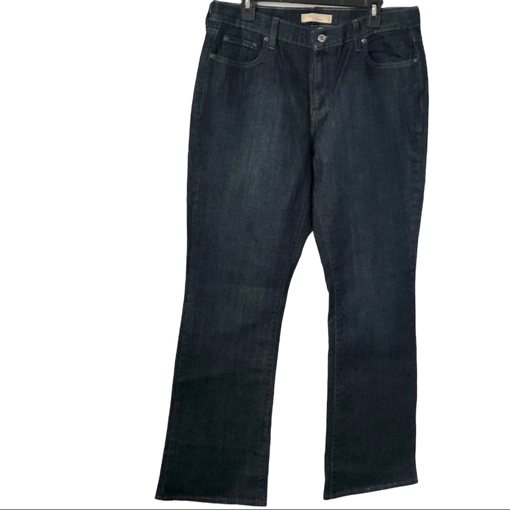Levis 515 Women Blue Jeans Bootcut Two Pockets Front and Back Zipper Button 14 - Picture 1 of 15